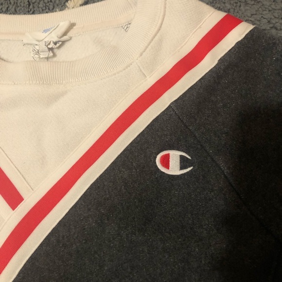 Champion reverse weave split color lock crewneck - Picture 2 of 5